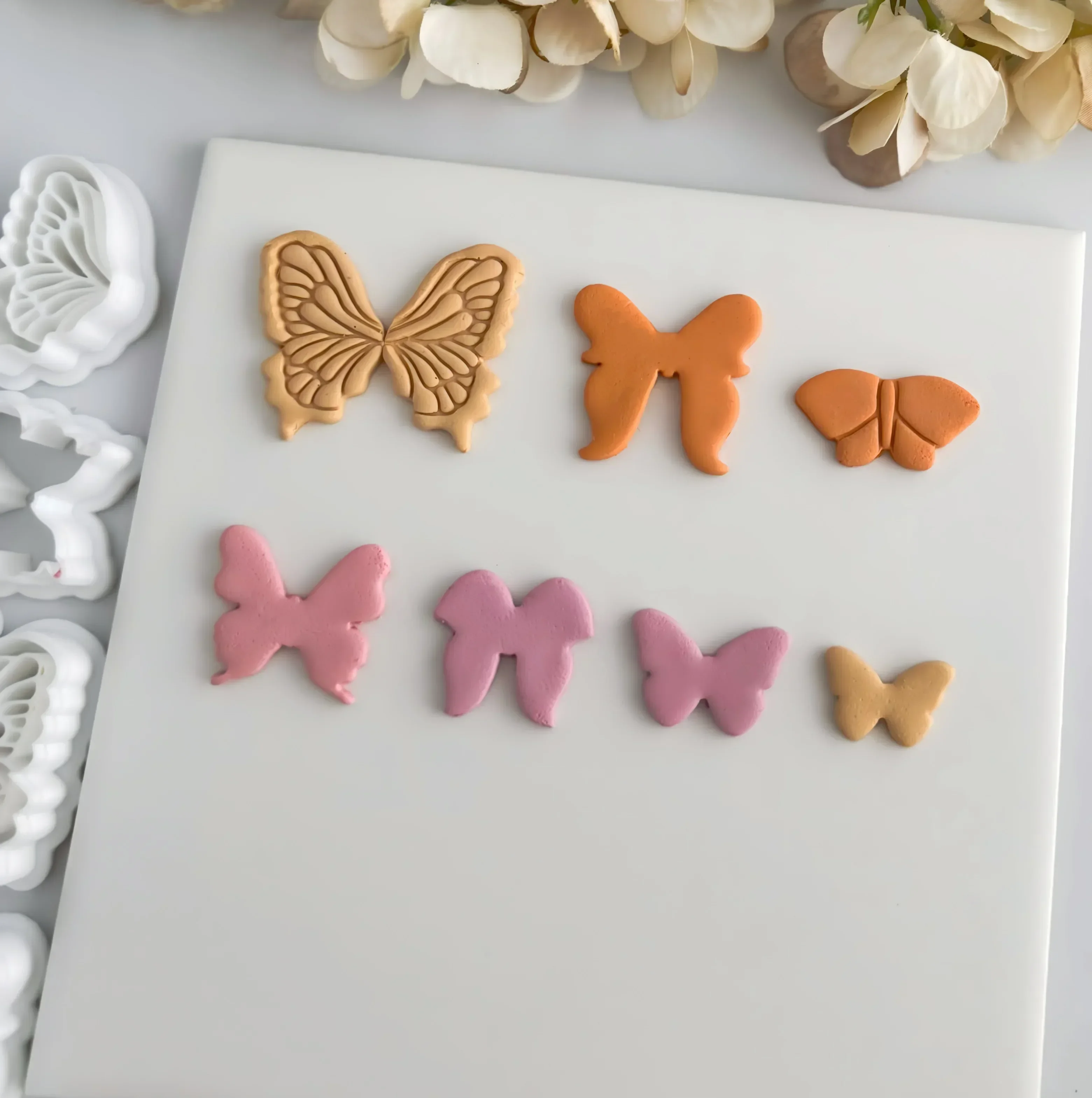 Butterfly Polymer Clay Cutter Clay Tool Diy Earring Pendant Jewelry Molding Cutting Mold Ceramic Tool