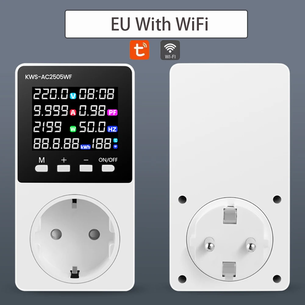 Smart WiFi Plug with Energy Monitoring and Overload Protection