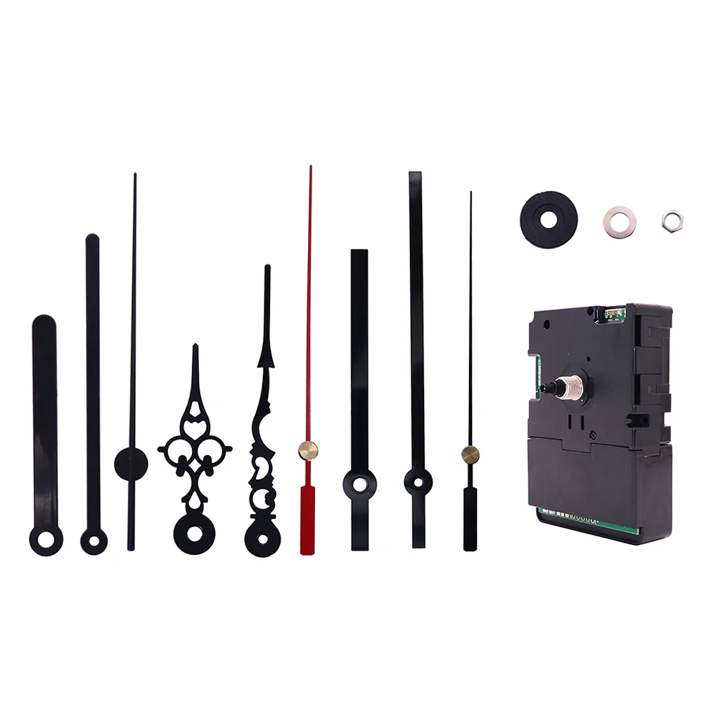 Durable Hand-Assembled Clock Movement for Crafting and Frameless Clocks