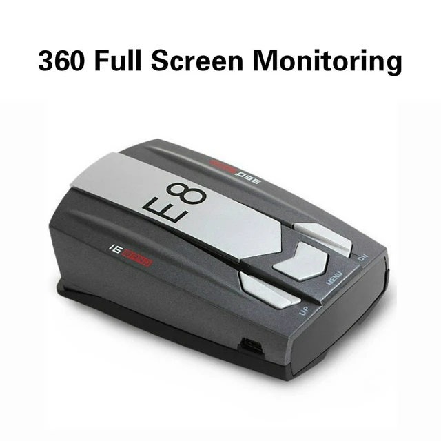 E8 Led Gps Láser Antiradar Para Coche, Detector Electrónico Para.