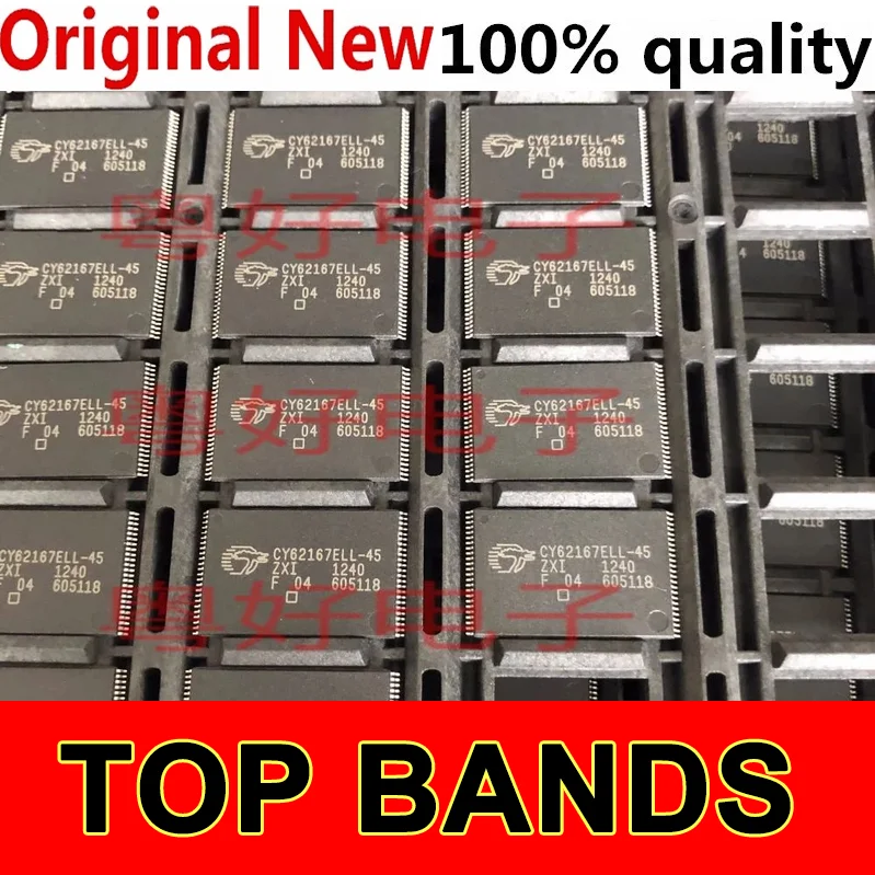 

(5-10piece)100% New CY62167ELL-45ZXI CY62167ELL-45 CY62167ELL 45ZXI tsop-48 Chipset IC Chipset NEW Original