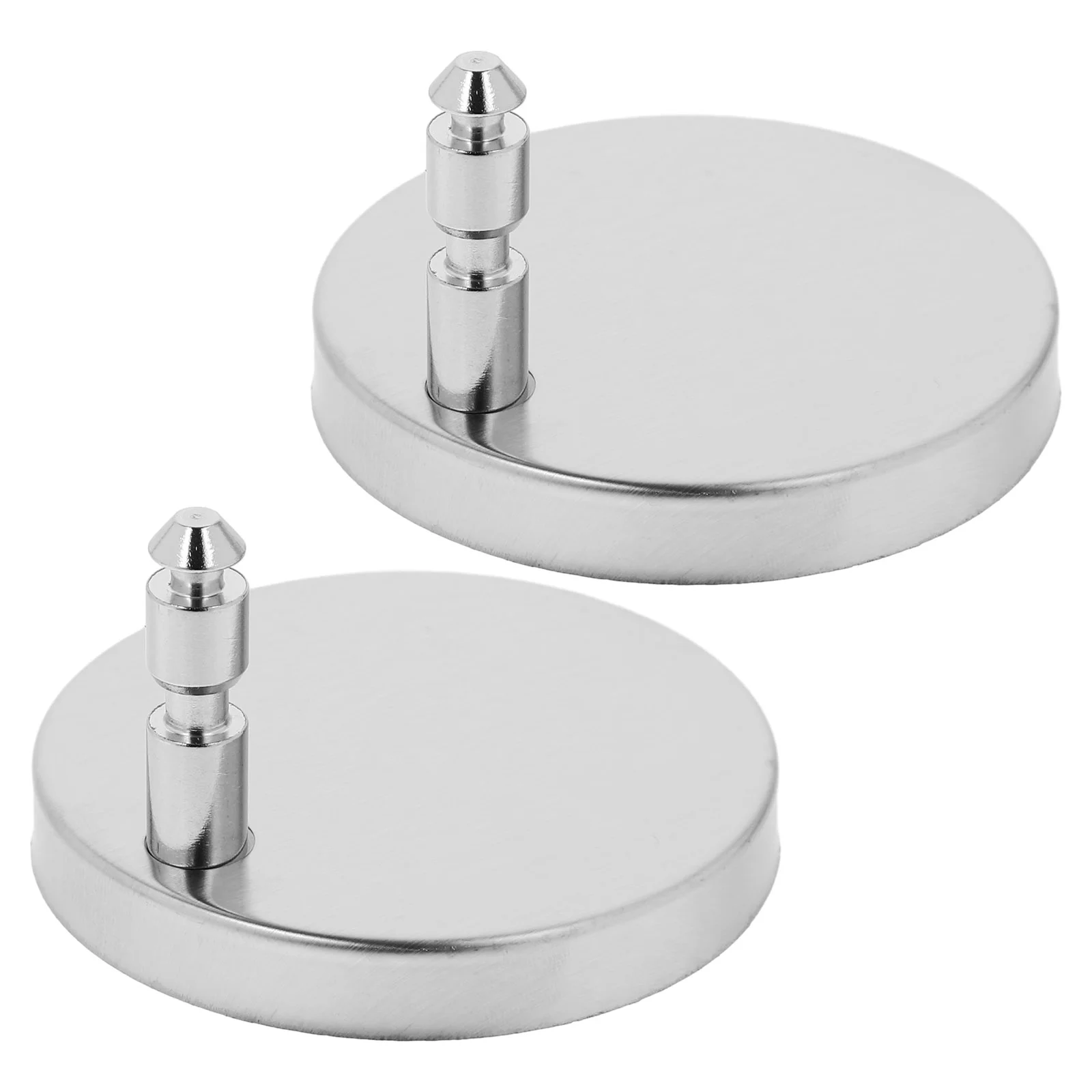 2 Sets Hinges Toilet Seat Accessories Lid Connect Intelligent Fixing Screws Potty for