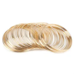 Stainless Steel Memory Wire Coil for DIY Jewelry Making - Silver & Gold (KGD)