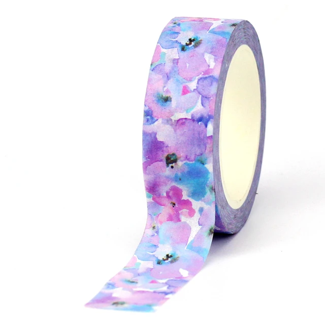 NEW Bulk 10pcs/Lot Decorative Colorful Floral Pattern Washi Tapes for Craft  Planner Masking Tape Cute Stationery - AliExpress