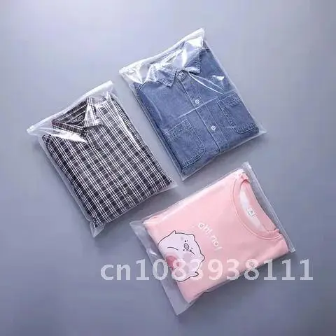 

Transparent Zipper Bag Clothing Storage Bags with Zipper Socks Cosmetic Travel Organizer Bags Waterproof Packaging Bag 5pcs