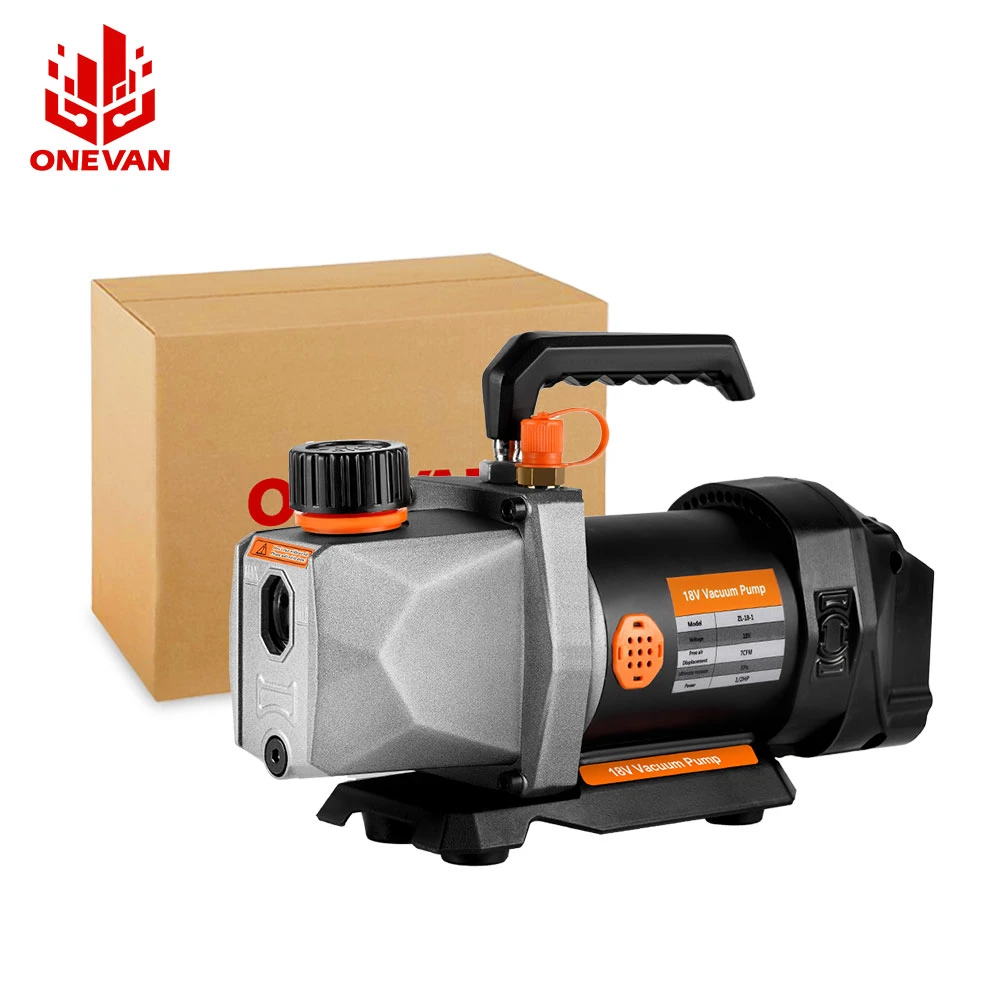 Onevan 1/2hp 7cfm Refrigerant Vacuum Pump 1/4 Air Inlet Refrigeration