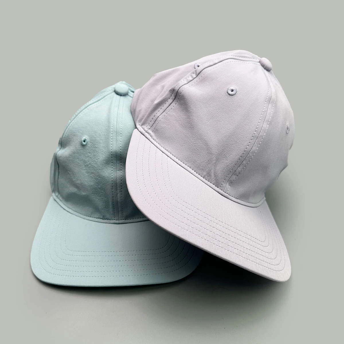 Quick Drying Solid Simple Baseball Hats New Women Breathable Foldable Brim Sunshade Magnetic Opening Versatile ins Peaked Caps