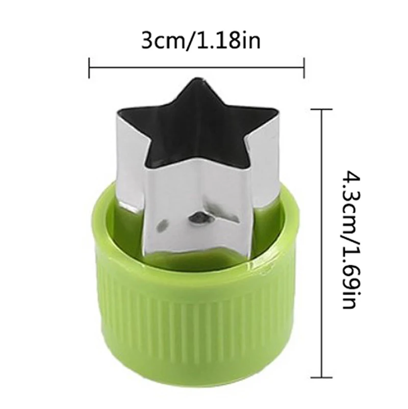 3pcs Vegetable Cutters Shapes Set DIY Cookie Cutter Flower For Kids Shaped Treats Food Fruit Cutter Mold Kitchen Gadgets