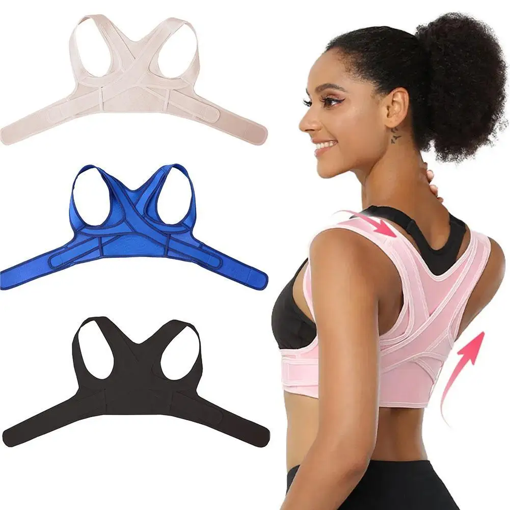 

Universial Posture Corrector Breathable Upper Back Brace Back Support Straightener for Neck Shoulder Clavicle Lumbar Pain Relief