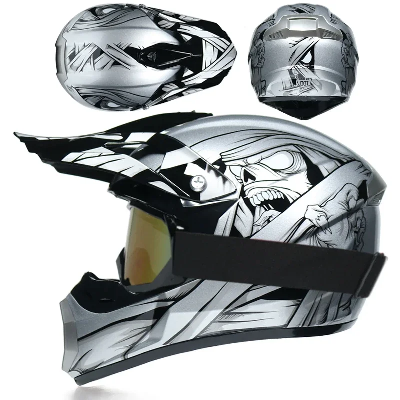 

YEMA Motorcycle helmet atv dirt bike cross motocross helmet Off-Road Casque Motorcycle casco capacetes