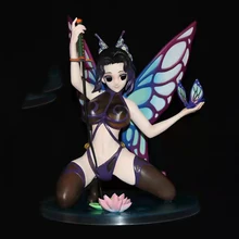 

Anime Demon Slayer Kimetsu No Yaiba Kocho Shinobu PVC Action Figure Japanese Anime Figure Model Toys Doll Gift Anime Figurine