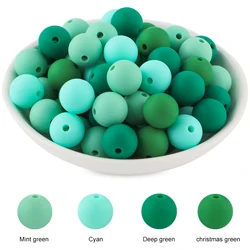 Assorted Silicone Beads for DIY Jewelry Making - 50 Pieces (Set   8)