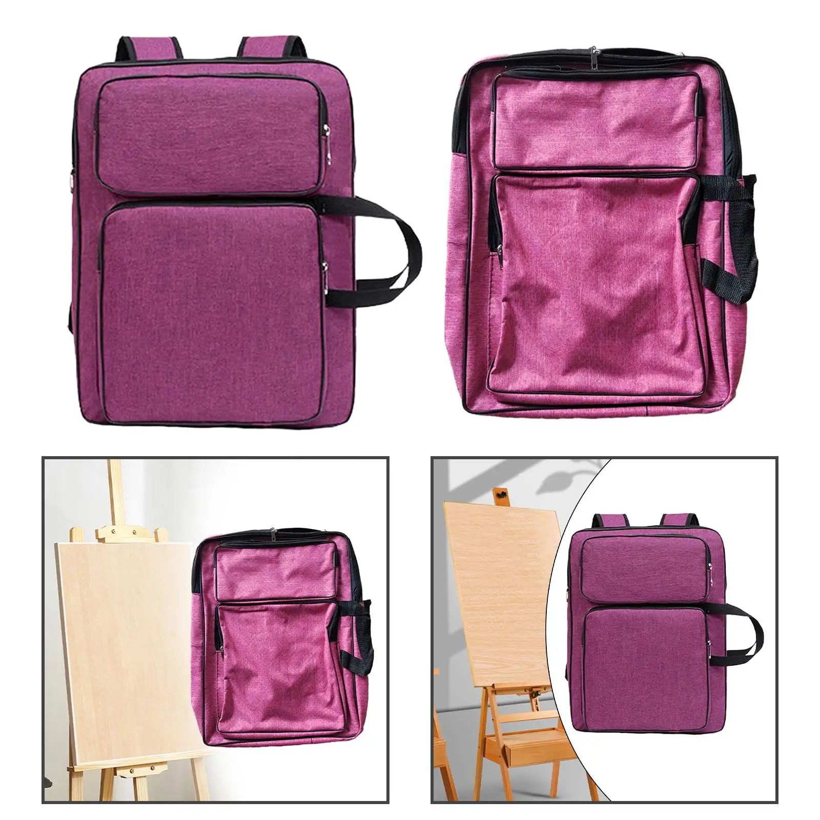 Large Art Portfolio/Display Screen Carrying Backpack Traveling Outdoor  Drawing Portfolio Case Large Capacity Artist Carrying Bag - AliExpress