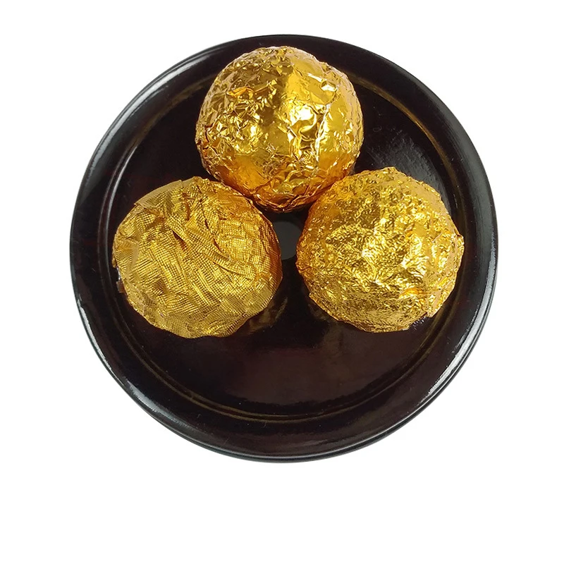 100 Sheets Gold Chocolate Foil Wrappers Diy Caramels Sweets Candy Bar Wrappers Snack Packaging Storage Party Treats
