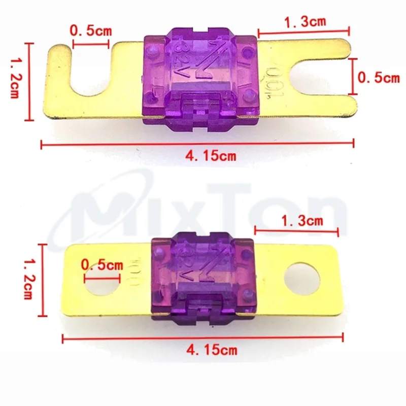Description Picture 2 of itemMini ANL Fuse Car Stereo Audio AFS Fuse 20A 30A 40A 50A 60A 70A 80A 100A 125A 150A 32V Auto Stud Fuses Circuits Protection Fuse