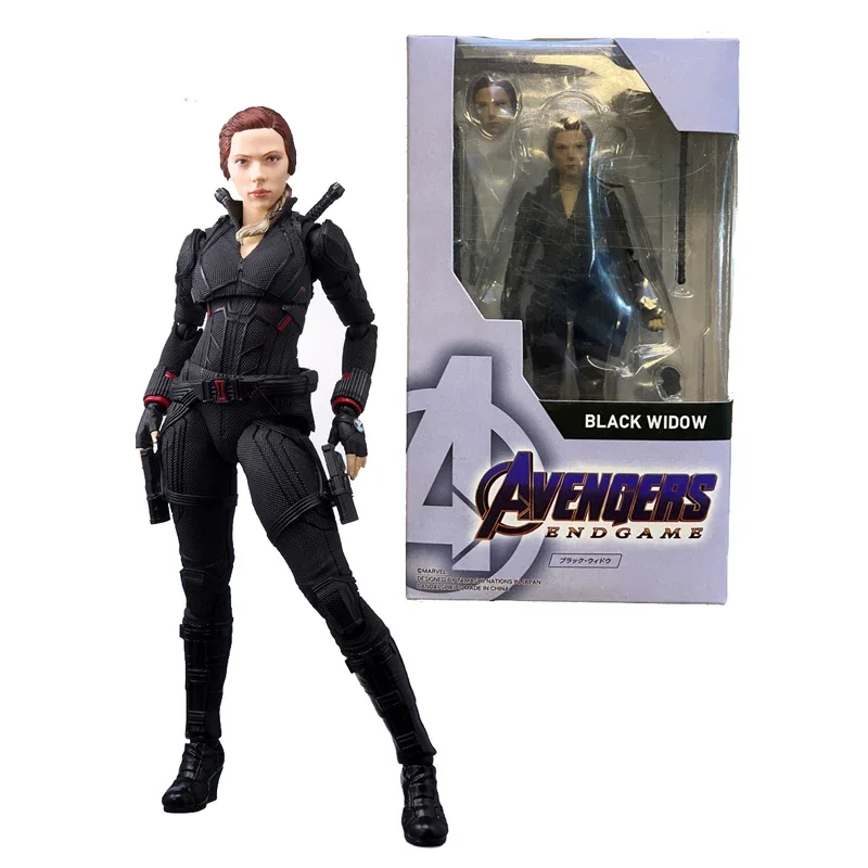 Hot Toys Marvel Black Widow Action Figure Avengers Game Toys