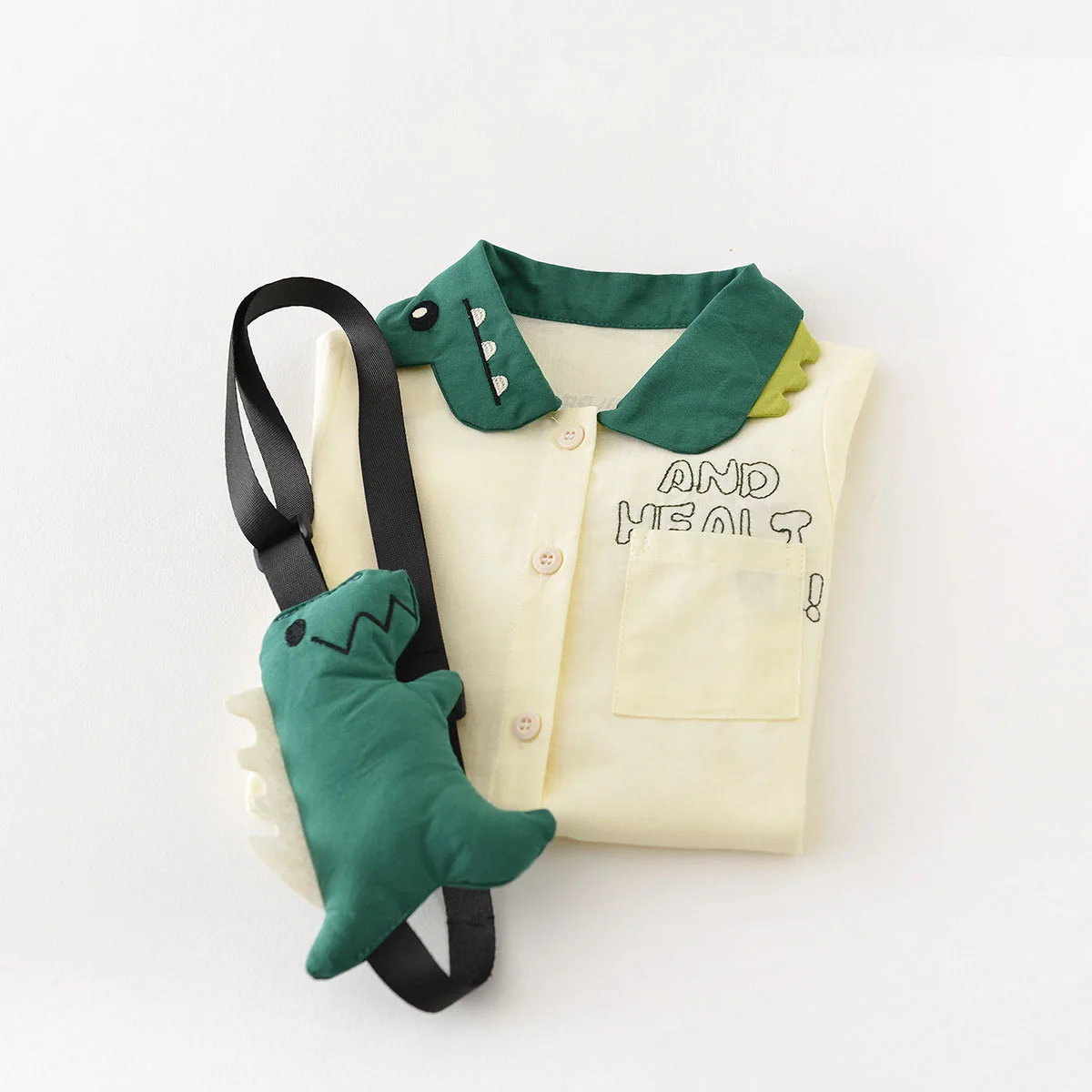 Summer Baby Boys Cartoon Dinosaur Rompers Jumpsuits