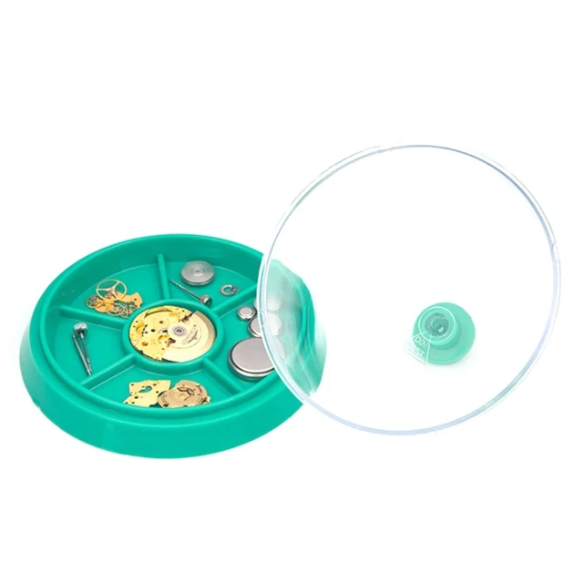 6 Résidő -Karóra Porlemez Burkolat Tálcával Porálló Óra Mozgás Alkatrészek Védő Javító Tartozék Órás Szerszám - Image 3