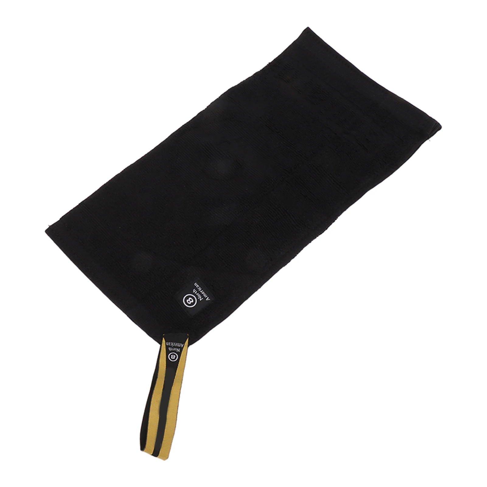 lliard Cue Cloth Cotton Pool Stick Cleaning Wiping Polisher Towel Burnisher for Billiards Sports Club Black