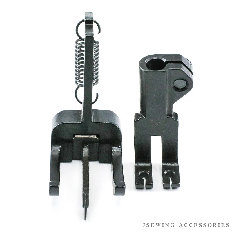 Walking Presser Foot Set With Center Guide Fit Double Needle