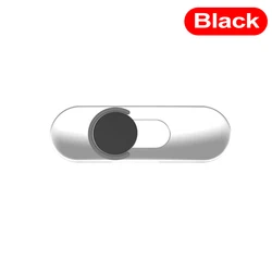 Ultra - Thin Transparent Privacy Camera Cover for Smartphones and Tablets (Black)
