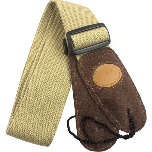 Cowhide Head Cotton Guitar Strap Electric Guitar Folk Guitar Acoustic Guitar Universal guitar strap 6