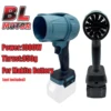 1000W Turbo Fan 850g Thrust Brushless Motor Violent High Power Blowing Hair Dryer Strong Wind Turbo Jet Fan for Ma kita Battery 1