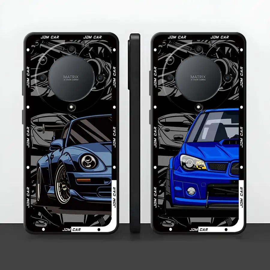 Soft Shell Case with Japan JDM Sports Car Design