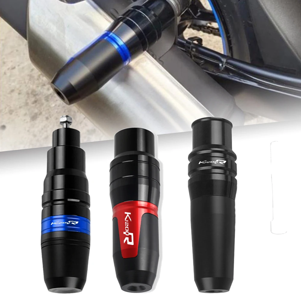 

Motorrad K 1200 R 2005 2006 2007 2008 Exhaust Frame Sliders Crash Pads Falling Protector For BMW K1200R Motorbike accessories