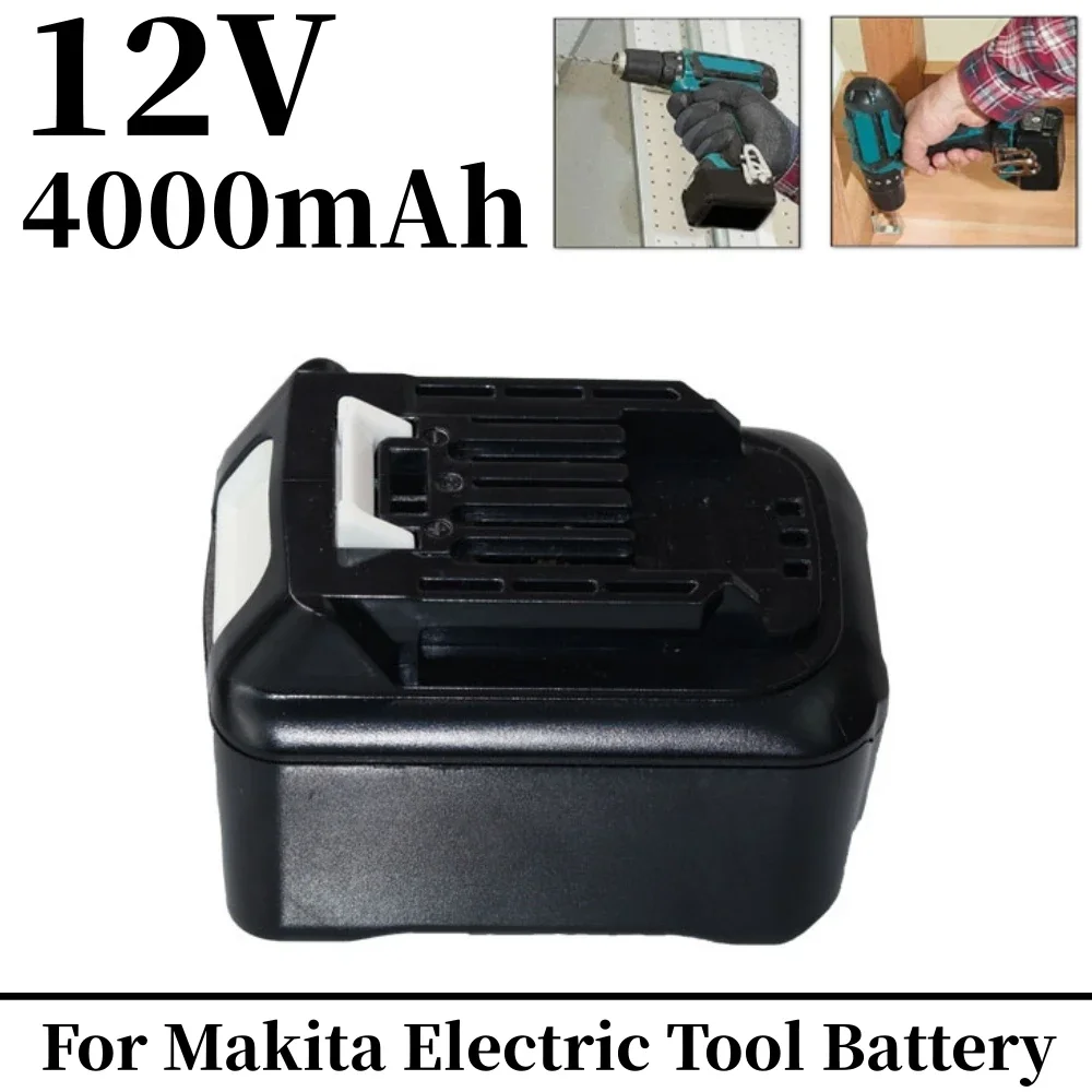 

BL1016 BL1041B 12V 4000mAh Rechargeable Battery Power Tools for Makita BL1021B MT01Z FD07Z PH05Z PH04Z RJ03Z SH02Z FD06Z