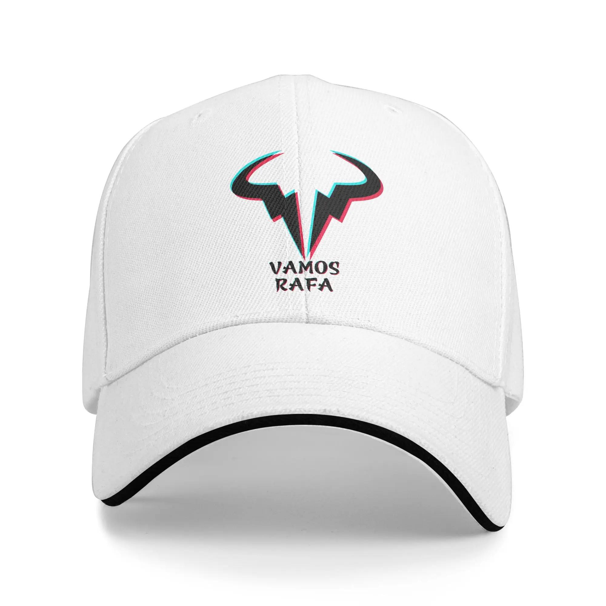 Rafael Nadal RN Rafa Lässige Baseballkappe Sommer Großhandel Jagd Camping Snapback Cap Unisex-Teenager Trendige Baseballmützen