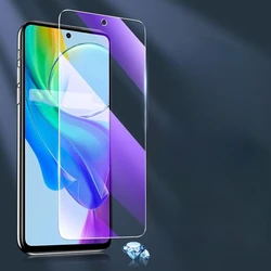 Matte Anti - Blue Tempered Glass Screen Protector with Design - Enhanced Protection Film for Blade V80 Vita (Anti - Blue Glass)