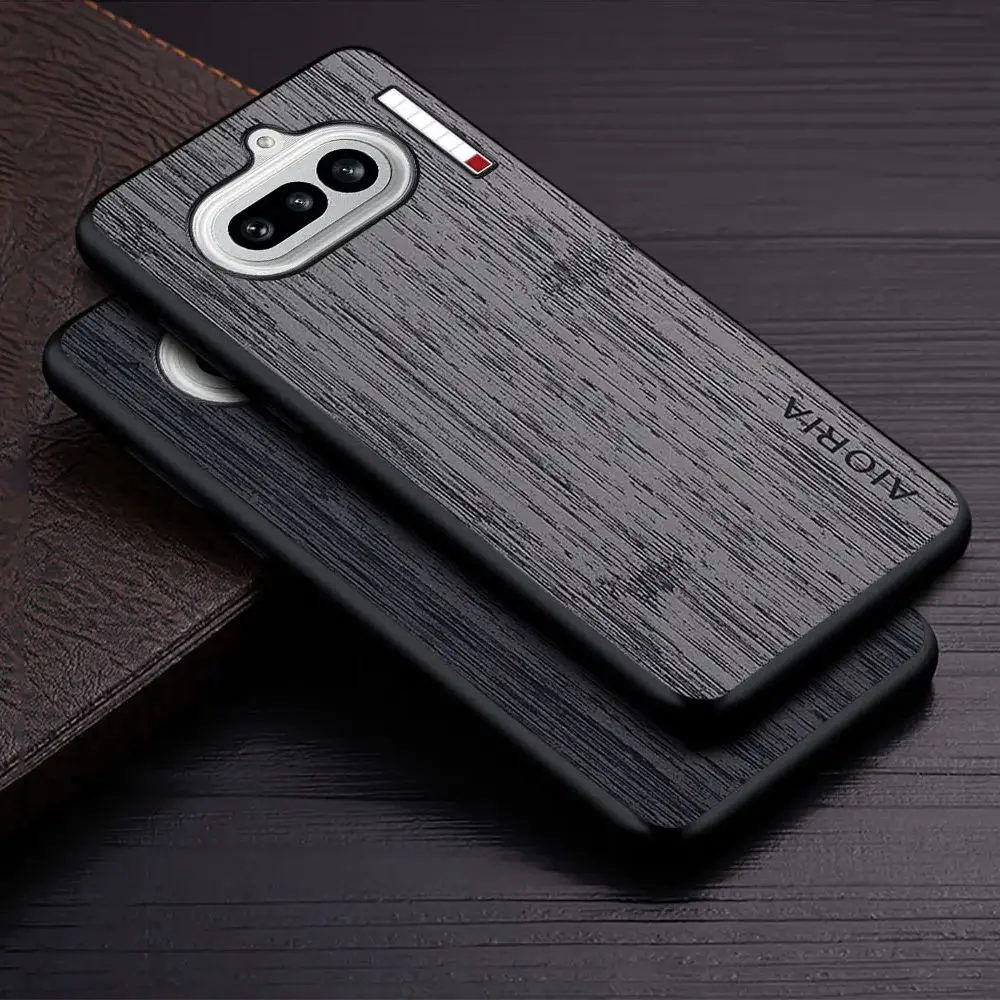 Luxury Bamboo Pattern Leather Phone Cover