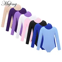 Justaucorps de danse de gymnastique pour enfants, vêtements de danse à manches longues, Costumes classiques pour adolescentes, Tutu de Ballet, vêtements de danse Bailarina 1