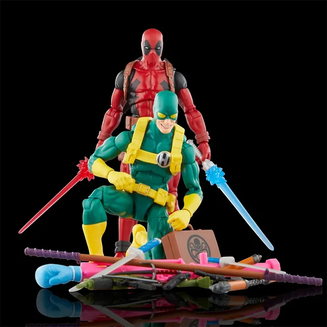 In Stock Original Marvel Legends Series Deadpool &Bob Agent Of Hydra 2 Pack  SDCC 6 Inch Action Figures PVC Model Toys 2023 New - AliExpress