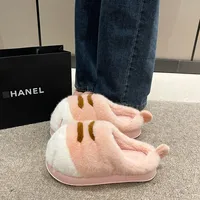 Multi-colors qualited tiger paw slippers home woman winters cotton shoes chunky Wide Feet Suit 3D Cat Claw Slippers - Image 3