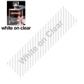 White on Clear