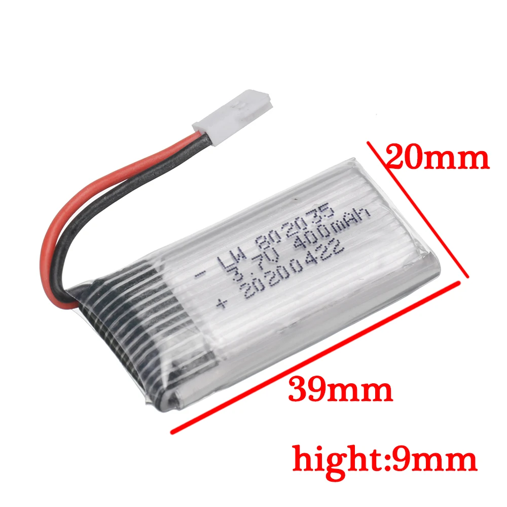 Piles rechargeables RC 150mAh-400mAh Lot 2-5 pour voiture hélicoptère drone