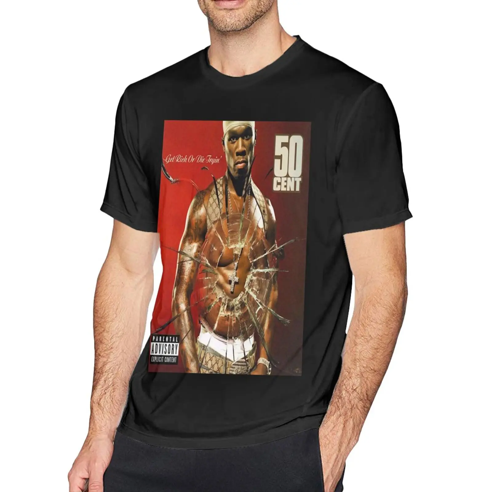 Maglietta Gangster 50 Cent Fifty Band Per Uomo Magliette Da Uomo Anime Maglietta Da Uomo Maglietta Da Uomo Magliette Da Uomo Anime Camicie Da Uomo