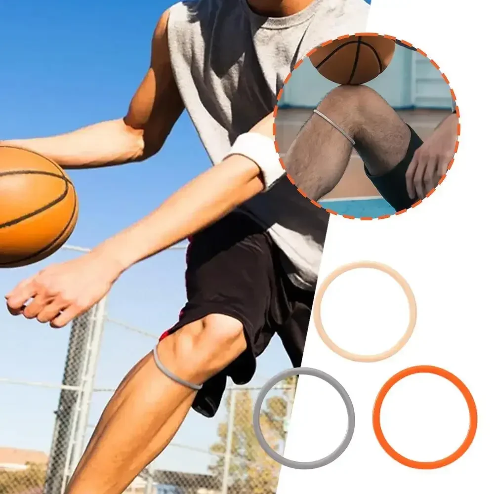 Fine Patella Belt 2pcs Basketball Knee Force Patella Knee Joint Rope Rubber Band Sports Pad Elastic Fixed Protection