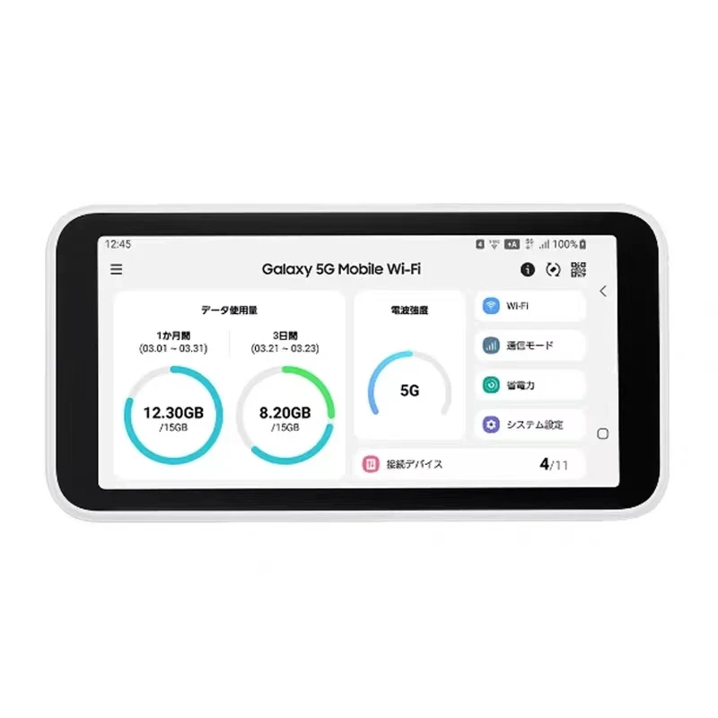 その他 Galaxy - Galaxy 5G mobile WiFi SAMSUNG Galaxy 5G Mobile Wifi SCR01 Sim Free Portable Router