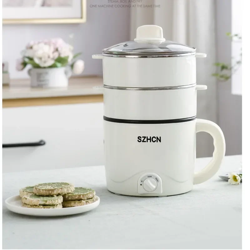 Electric cooker household multifunction student dormitory electric hot pot noodle cooking small electric pot 220V