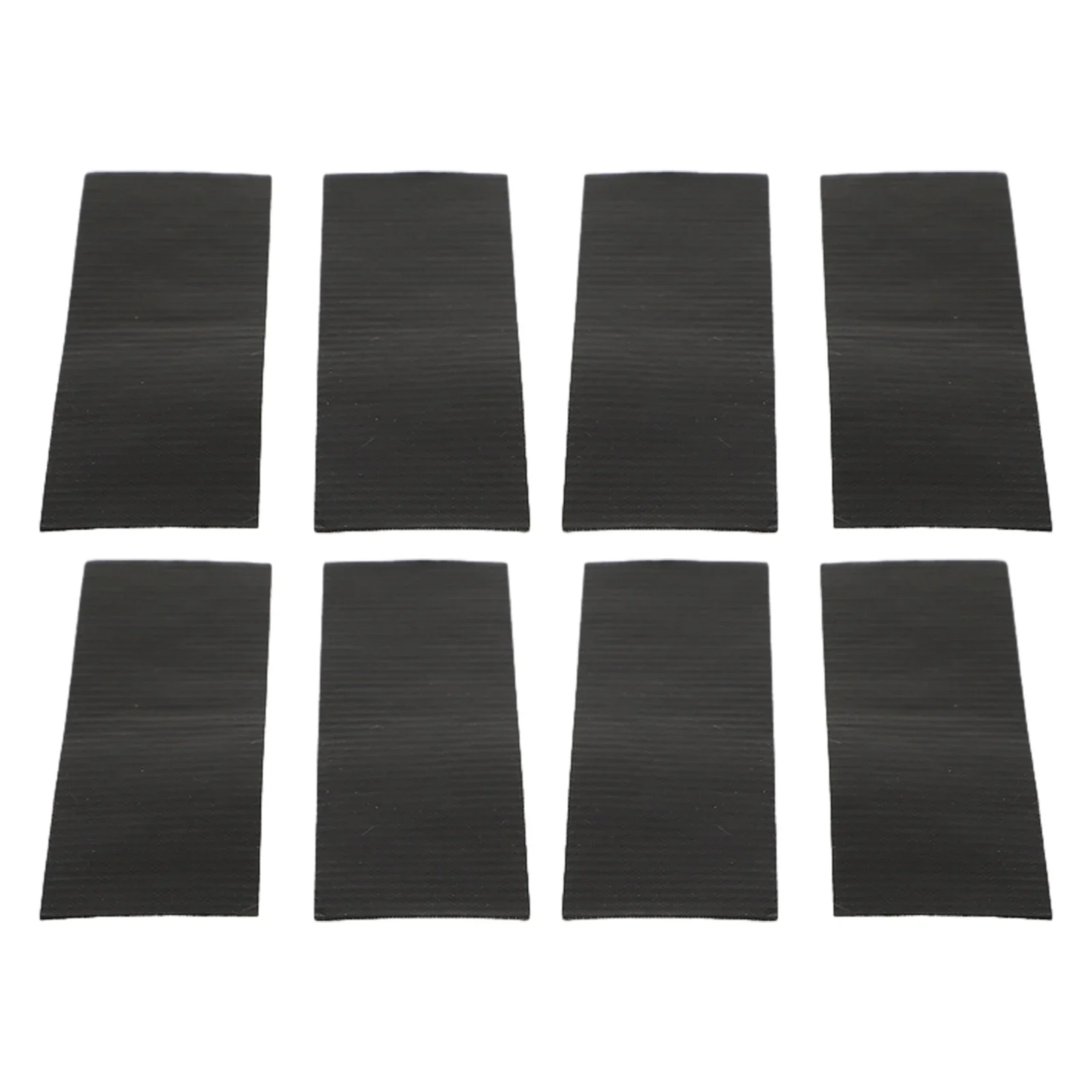 Glass Fabric Tape Self Adhesive Fireplace End Tape Prevents Cord Fraying Heat Resistant 8pc Set 10*2 5cm,stove rope seal