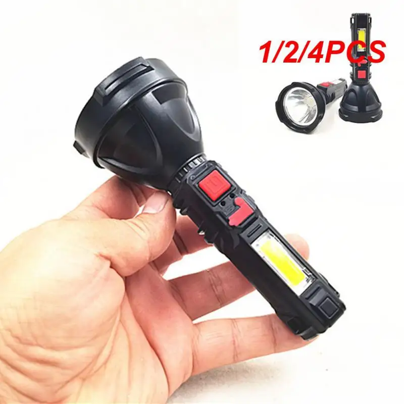 

Фонарик New2023, 1/2/4 шт., двойная яркость, источник света, уличная лампа, портативный светильник с бликами, прожектор, высокая производительность, для кемпинга