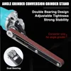 Electric Drill Conversion Angle Grinder Tool Accessories, Metals Handle Holder Adapter Sanding Belt Machine Trimming Polishing 3