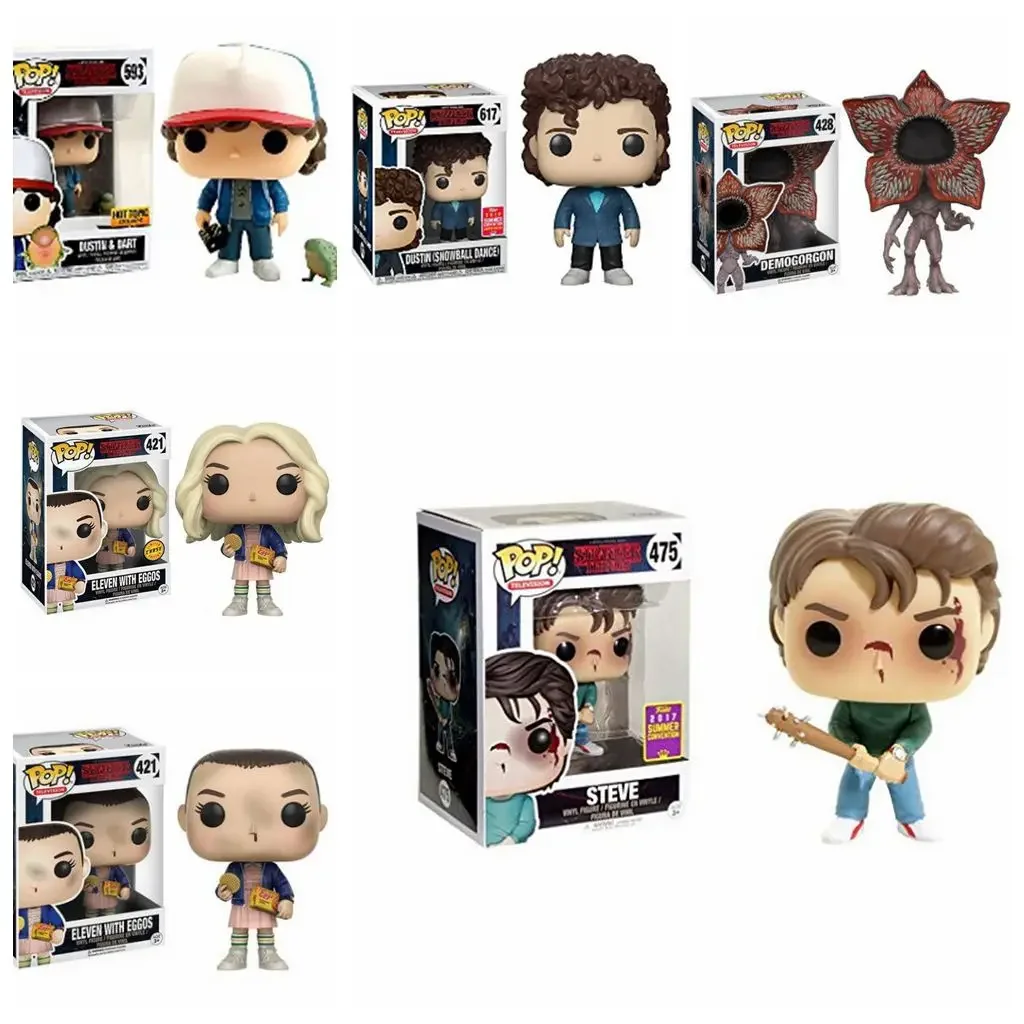 thumbnail image 2 of FUNKO TV Battle Eleven con electrodos Dustin Dart Dustin Steve AHOY Figura de acción de vinilo Colección Modelo Juguetes, 2 of 5