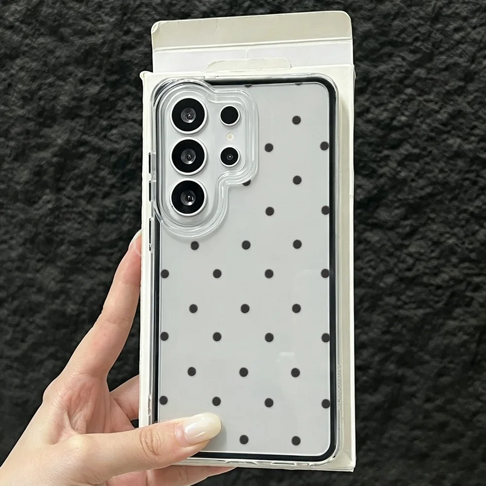 Glossy Cute Polka Dot Phone Case