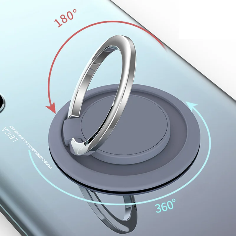 Universal Finger Ring Holder Stand Grip 360 Rotating For Mobile Phone Car Mount Phone Back Sticker Pad Bracket For Iphone 12 13, Alina Gadgets