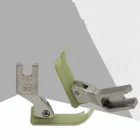 2pcs P58N Narrow Zipper Foot with Plastic Bottom for Juki Brother Singer Industrial Sewing Machines 0.3cm Oxford Presser Foot 2
