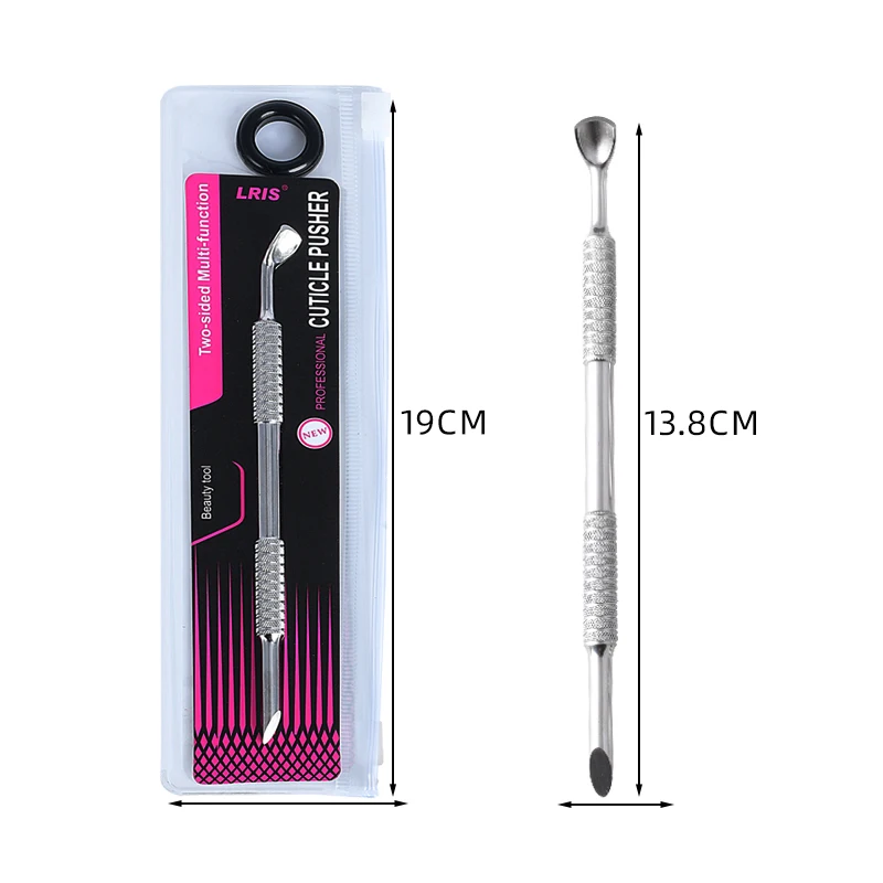 Hook Type Cuticle Pusher Nail Polish Remover Gel Nail Polish Peeler Scraper Stainless Steel Clean Manicure Tool for Nail Art Best Sellers In Beauty & Health